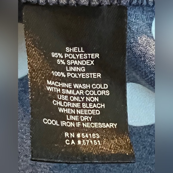 JESSICA HOWARD Navy White Polkadot Swing Dress - Picture 9 of 11